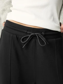 Black Wide Leg Joggers