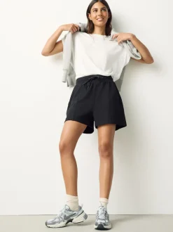 Black/Berry Jersey Shorts 2 Pack