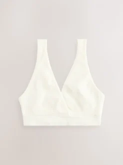 Black/Cream Seamless Non Wire Nursing Ultimate Comfort Bras 2 Pack