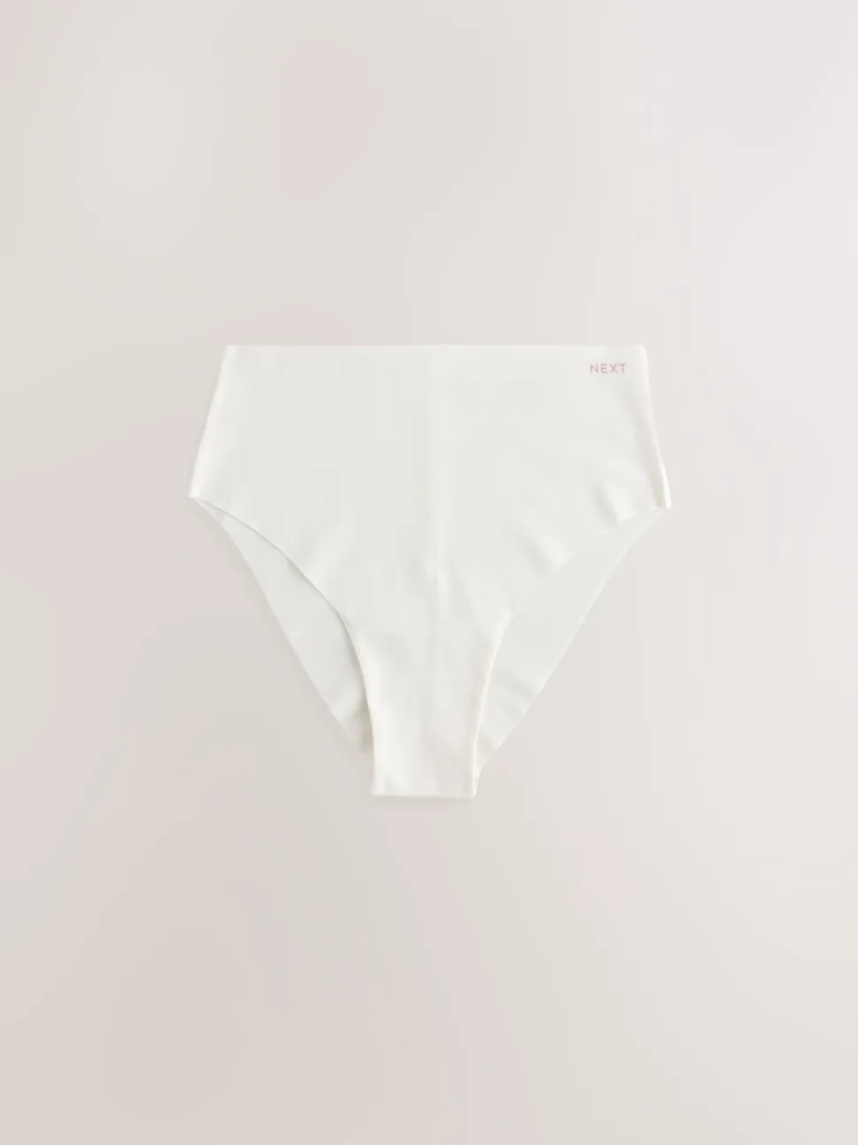Black/Cream/Pink High Waist High Leg Cotton Blend No VPL Knickers 7 Pack