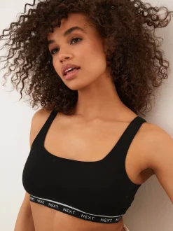 Black/Cream/Praline Nude 3 Pack Ultimate Comfort Crop Tops
