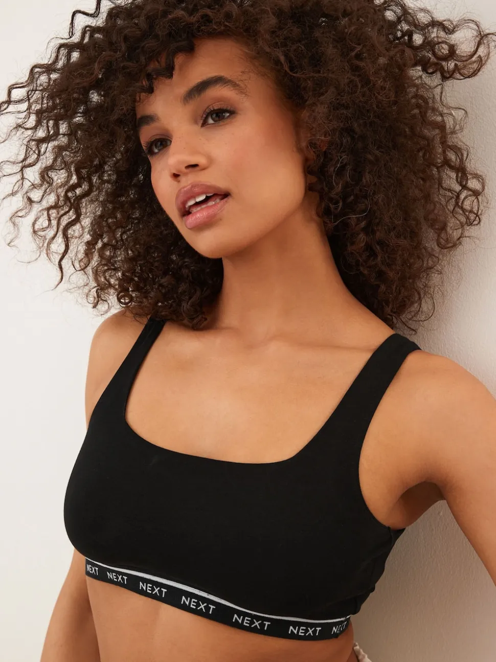 Black/Cream/Praline Nude 3 Pack Ultimate Comfort Crop Tops