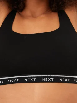 Black/Cream/Praline Nude 3 Pack Ultimate Comfort Crop Tops
