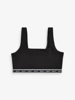 Black/Cream/Praline Nude 3 Pack Ultimate Comfort Crop Tops