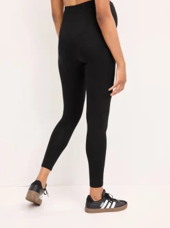 Black/Navy Blue Maternity Essential Leggings 2 Pack