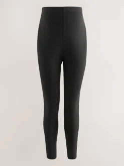 Black/Navy Blue/Brown Maternity Leggings 3 Pack
