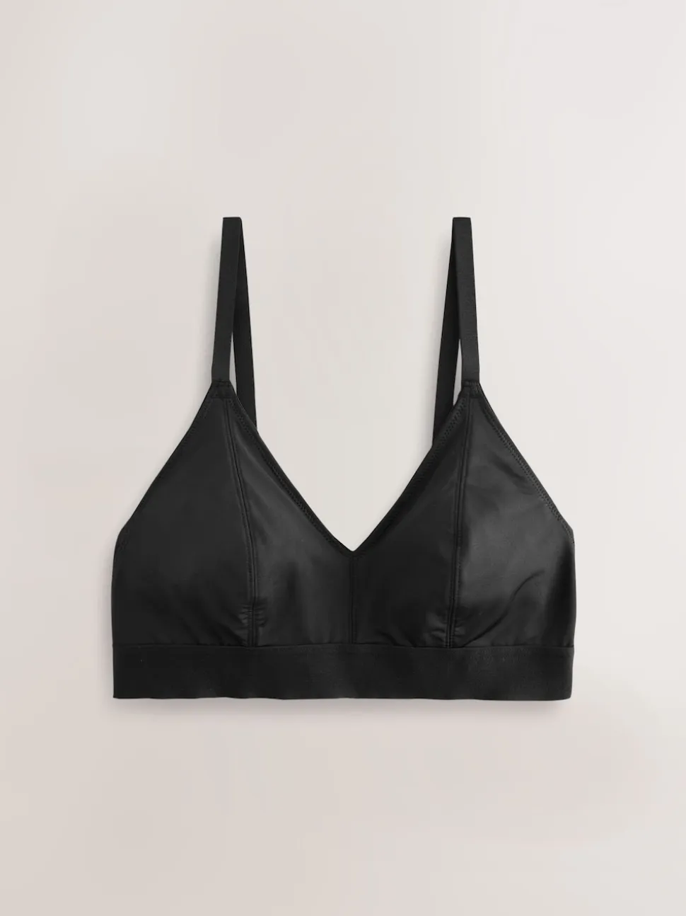 Black/Nude Bralette DD+ Ultimate Comfort Non Wire Bralettes 2 Pack