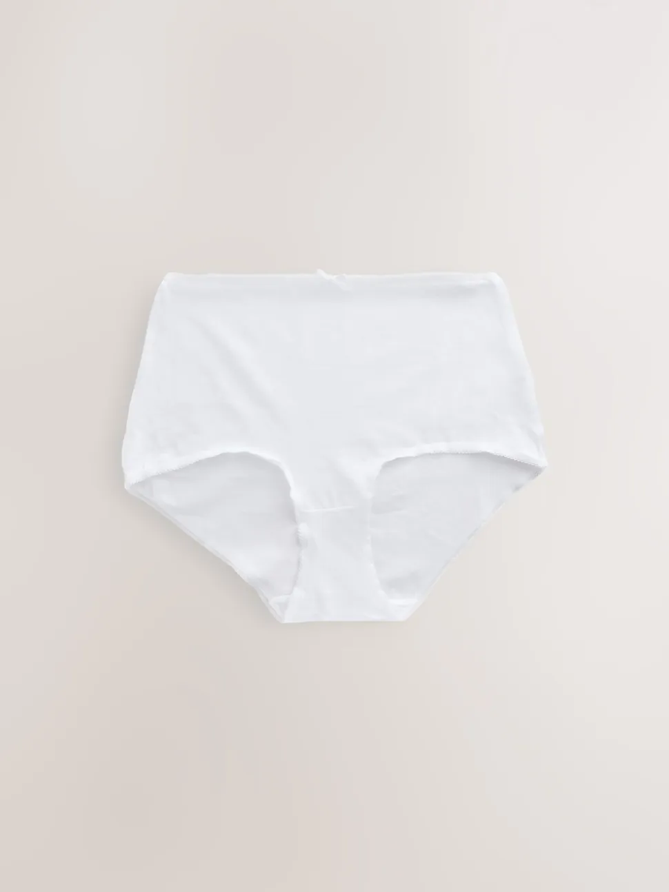 Black/Pastel Rose Nude/White Full Brief Cotton Rich Knickers 5 Pack