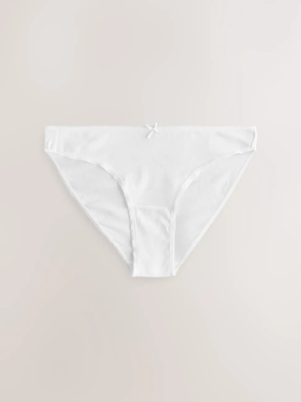 Black/Pastel Rose Nude/White High Leg Cotton Rich Knickers 5 Pack