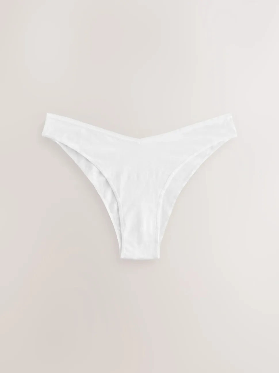 Black/Pastel Rose Nude/White Extra High Leg Cotton Rich Knickers 5 Pack