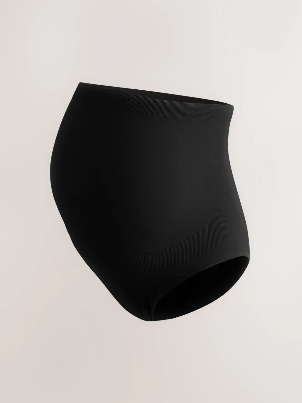 Black/Pink Full Brief Maternity Short Knickers 2 Pack