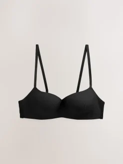 Black/Pink Light Pad Non Wire Ultimate Comfort Bras 2 Pack
