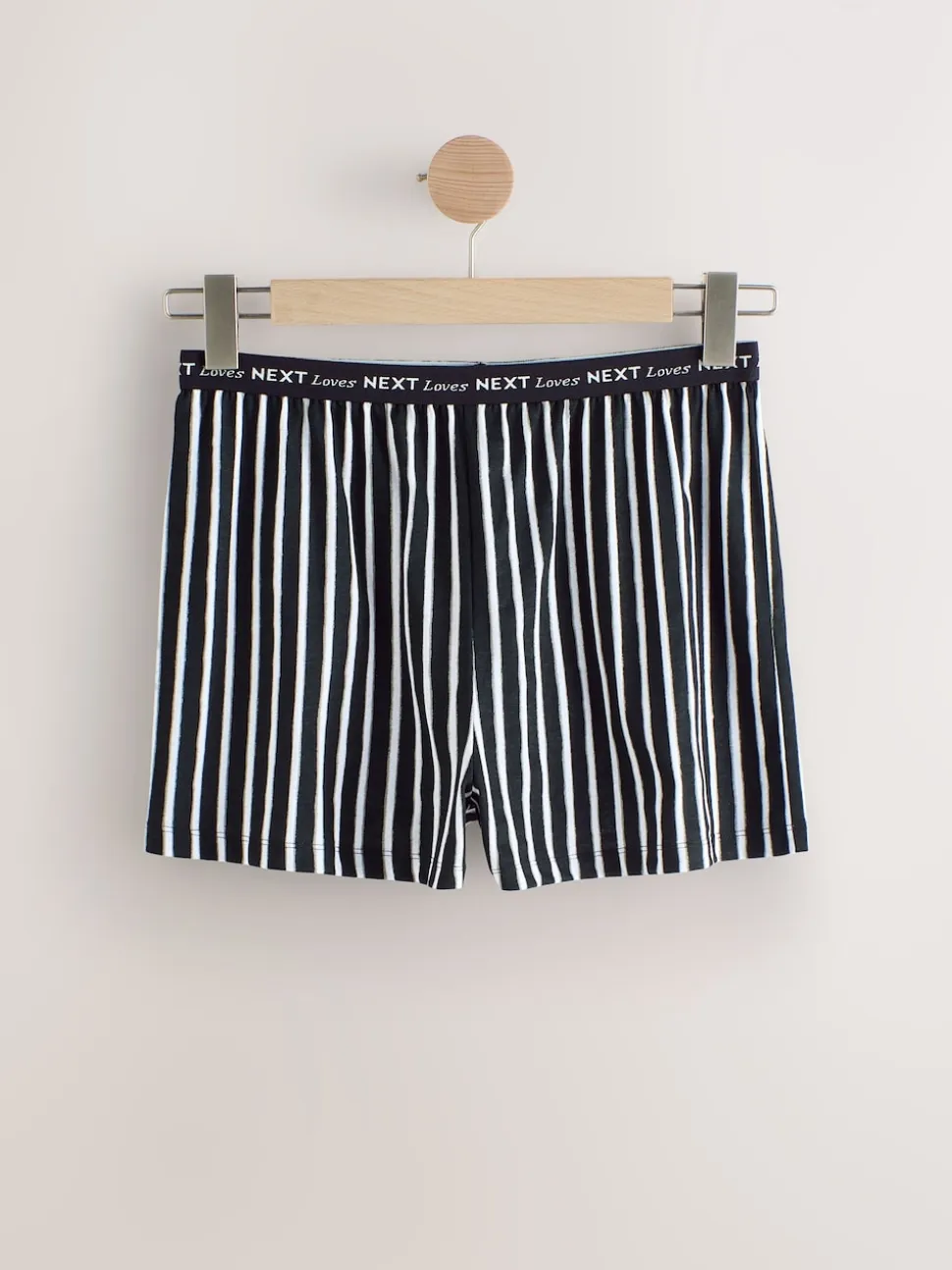 Black/Pink Stripe Short Set Pyjamas 2 Pack