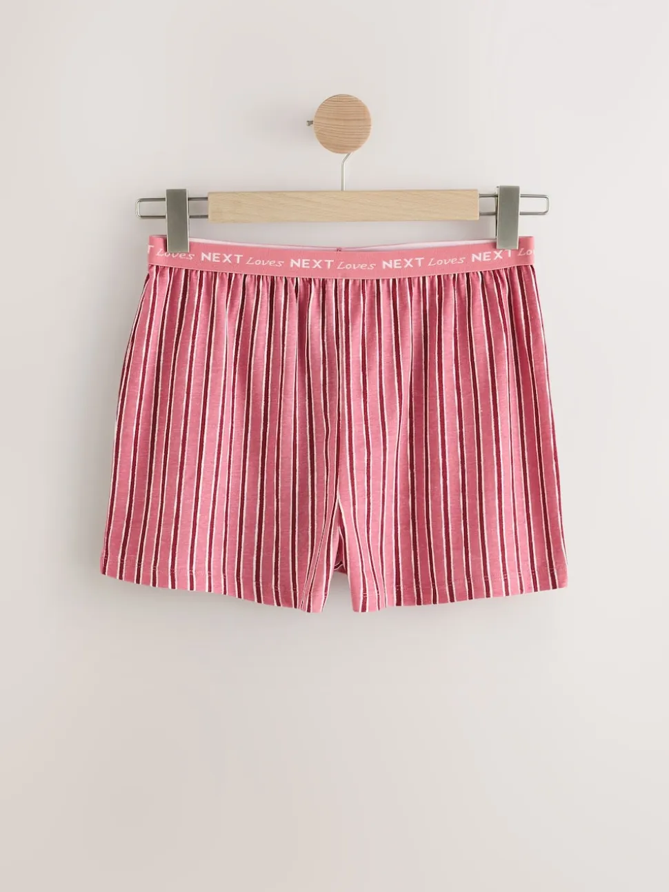 Black/Pink Stripe Short Set Pyjamas 2 Pack