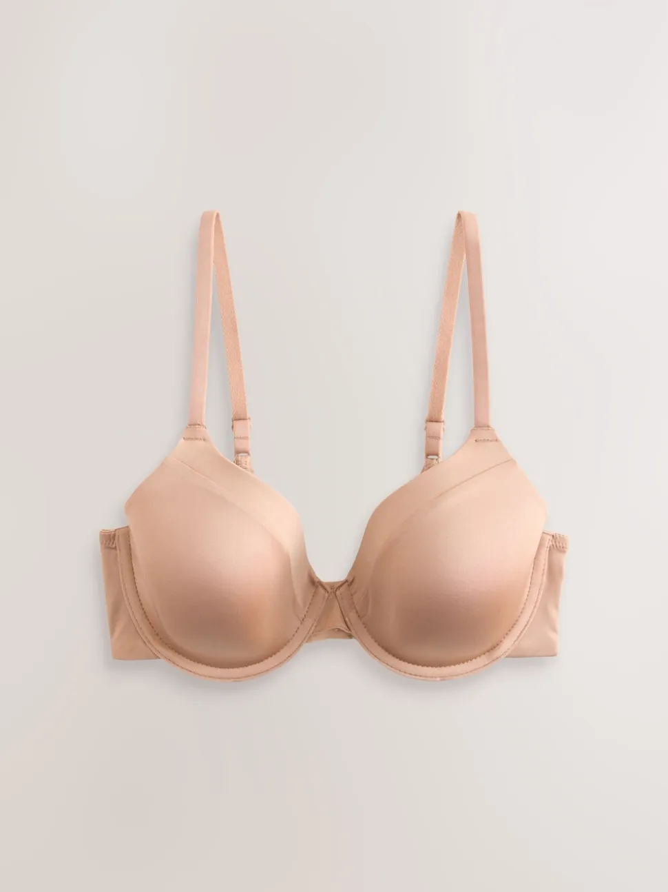 Black/Praline Nude Full Cup A-E Smoothing Ultimate Comfort Bras 2 Pack