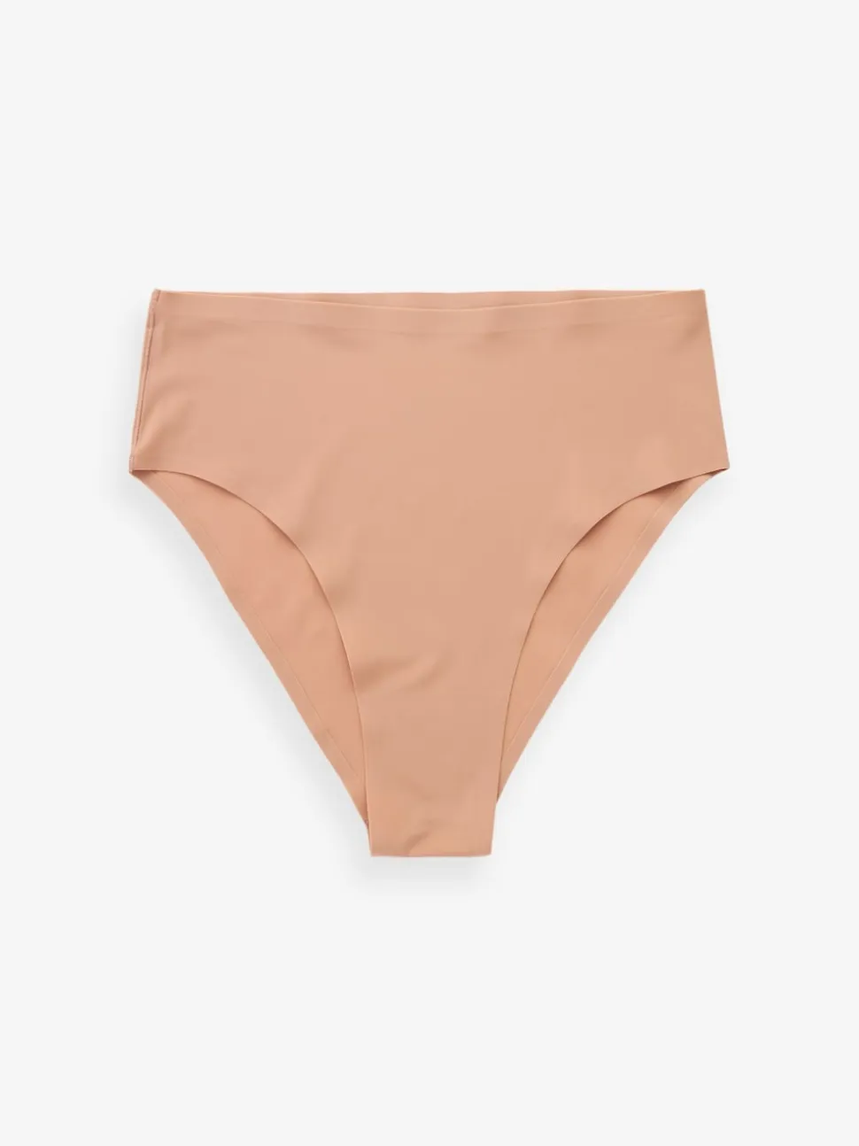 Black/Praline Nude/Chocolate Nude High Waist High Leg No VPL Comfort Knickers 3 Pack