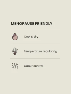 Black/White Menopause Friendly Cooling Thigh Smoothing Shorts 2 Pack