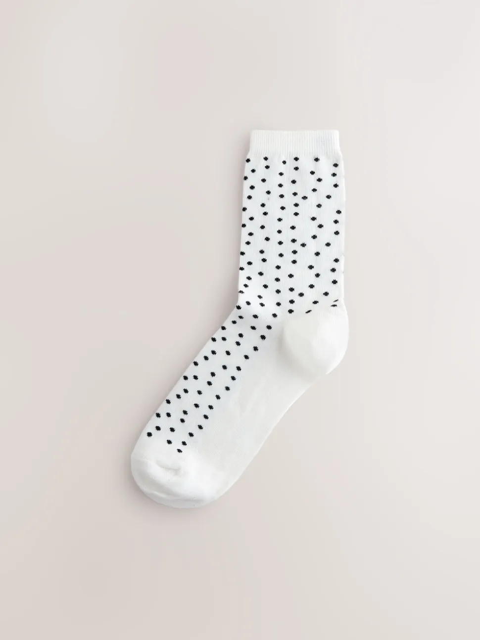 Black/White Mix Print Ankle Socks 7 Pack