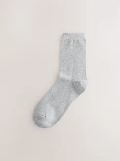 Black/White Mix Print Ankle Socks 7 Pack