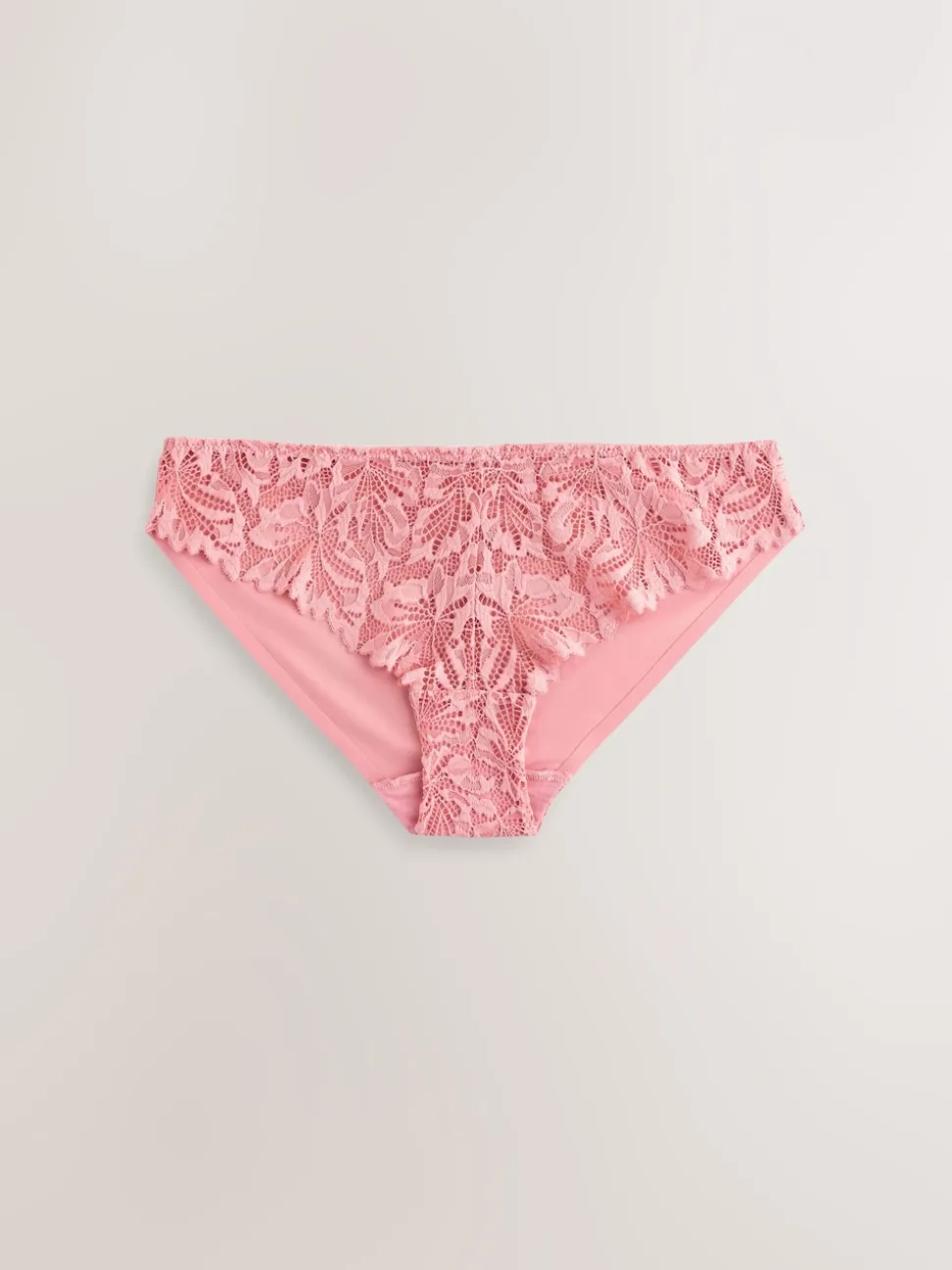 Black/White/Nude Brazilian Lace Front NVPL Knickers 3 Pack