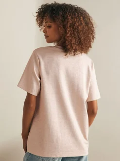 Black/White/Nude Heavyweight Basic T-Shirts 3 Pack