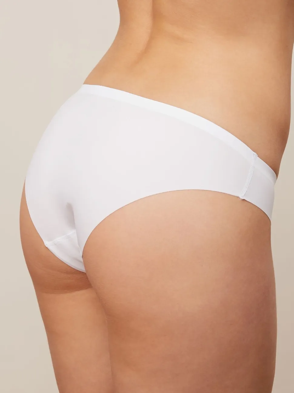 Black/White/Praline Nude Brazilian No VPL Comfort Knickers 3 Pack