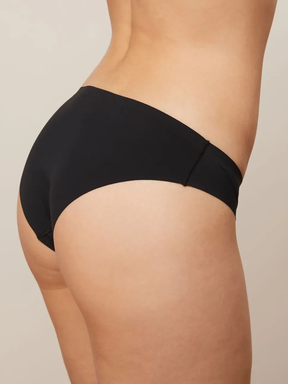 Black/White/Praline Nude Brazilian No VPL Comfort Knickers 3 Pack