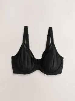 Black/White/Praline Nude DD+ Minimising Full Cup Bras 3 Pack