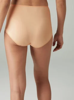 Black/White/Praline Nude Full Brief Microfibre Knickers 7 Pack