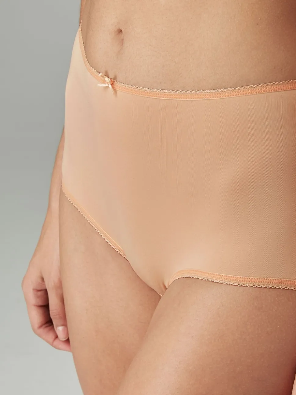 Black/White/Praline Nude Full Brief Microfibre Knickers 7 Pack