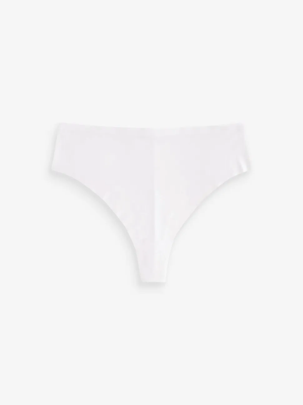 Black/White/Praline Nude High Waisted Thong No VPL Comfort Knickers 3 Pack