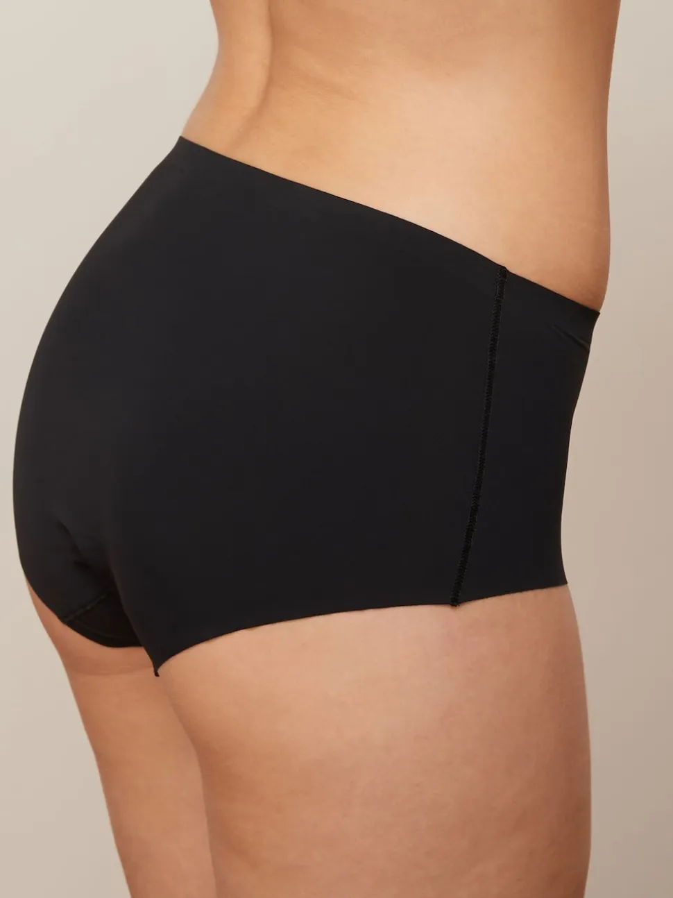 Black/White/Praline Nude Midi No VPL Comfort Knickers 3 Pack