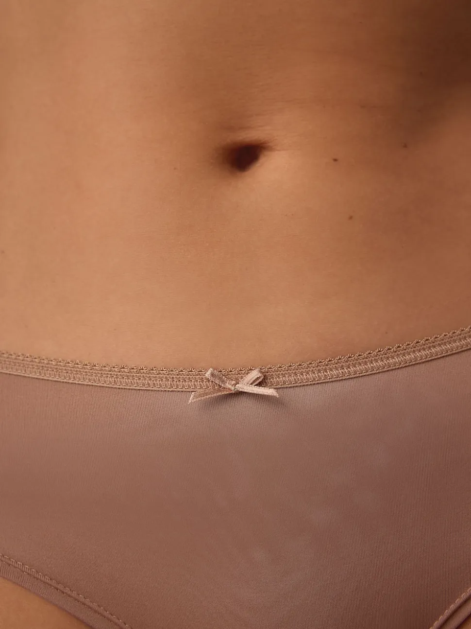 Black/White/Praline Nude Short Microfibre Knickers 7 Pack
