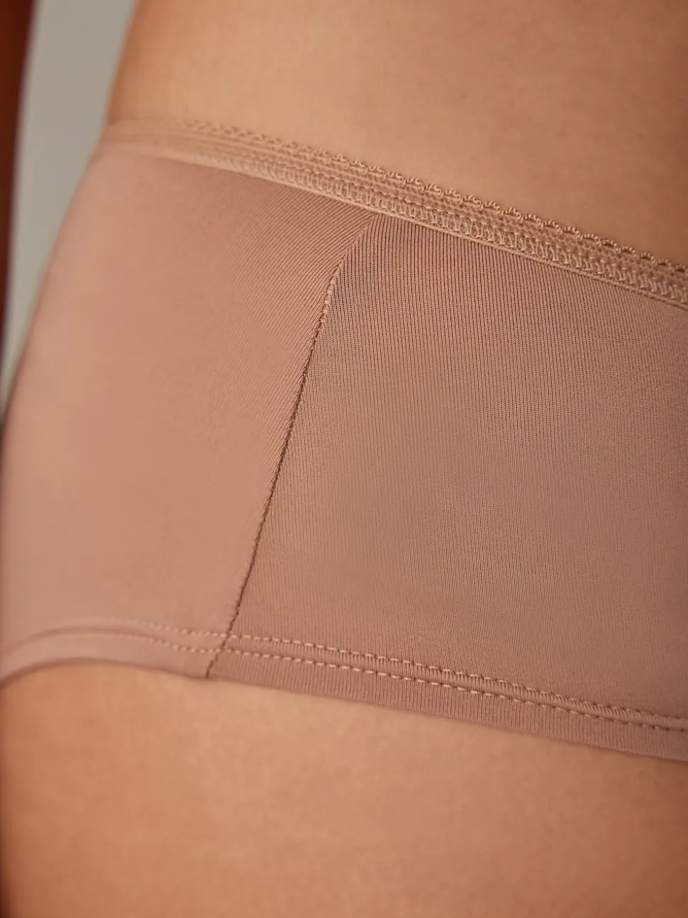 Black/White/Praline Nude Short Microfibre Knickers 7 Pack