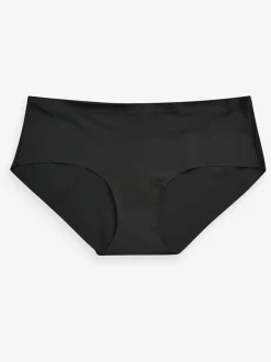 Black/White/Praline Nude Short No VPL Comfort Knickers 3 Pack