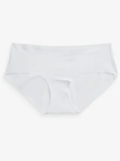 Black/White/Praline Nude Short No VPL Comfort Knickers 3 Pack