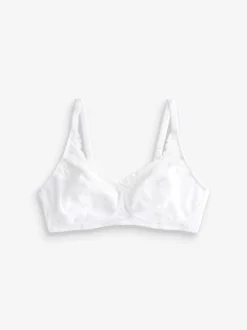 Black/White/Praline Nude Total Support Full Cup Lace Ultimate Comfort Bras 3 Pack