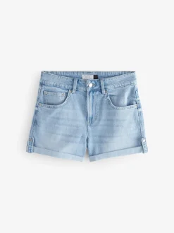 Bleach Denim Boy Shorts