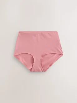 Blue Bows Full Brief Cotton Rich Knickers 7 Pack