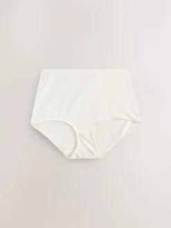 Blue Bows Full Brief Cotton Rich Knickers 7 Pack
