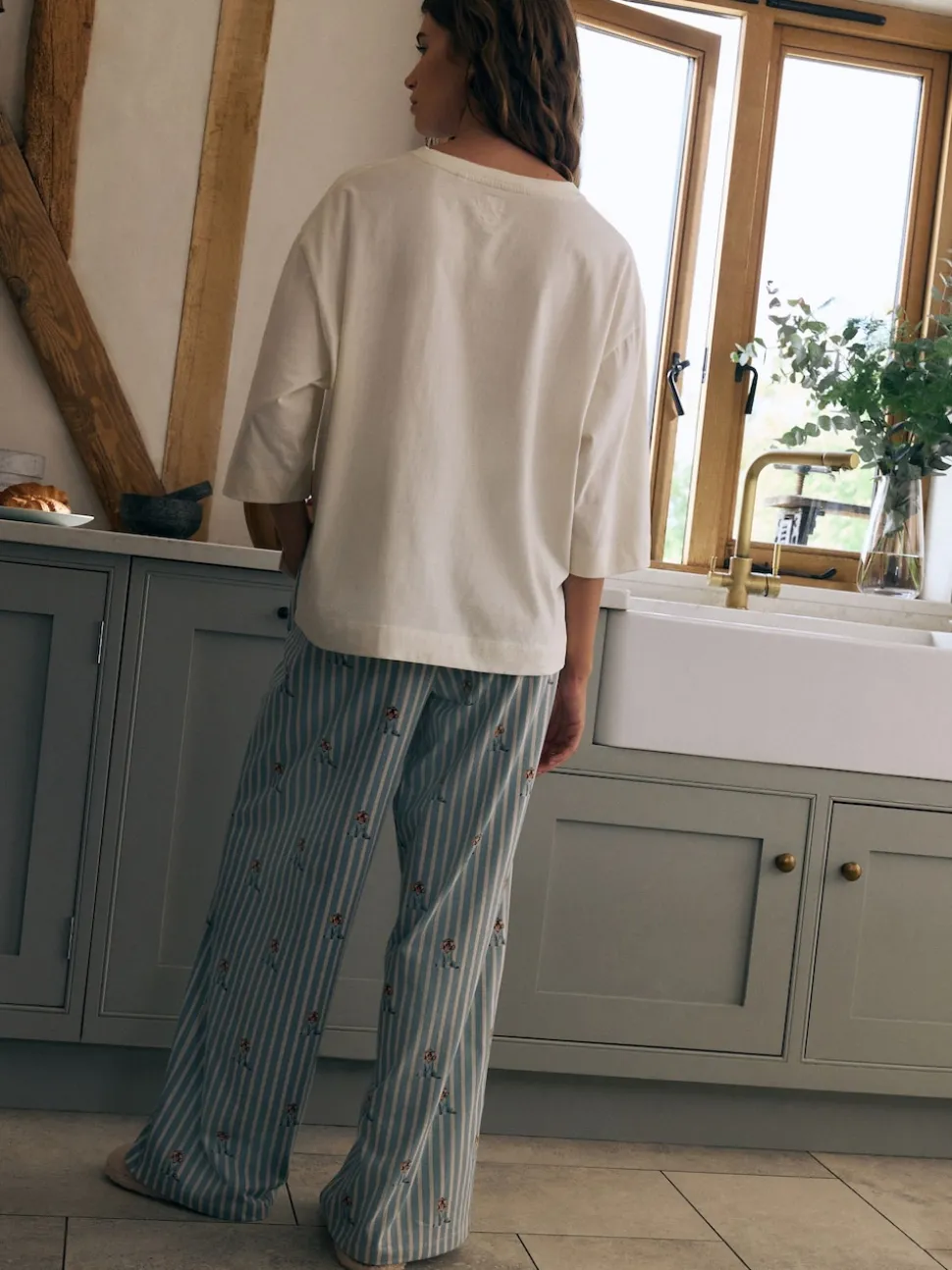 Blue Charlie The Cockapoo Jersey Short Sleeve Pyjamas