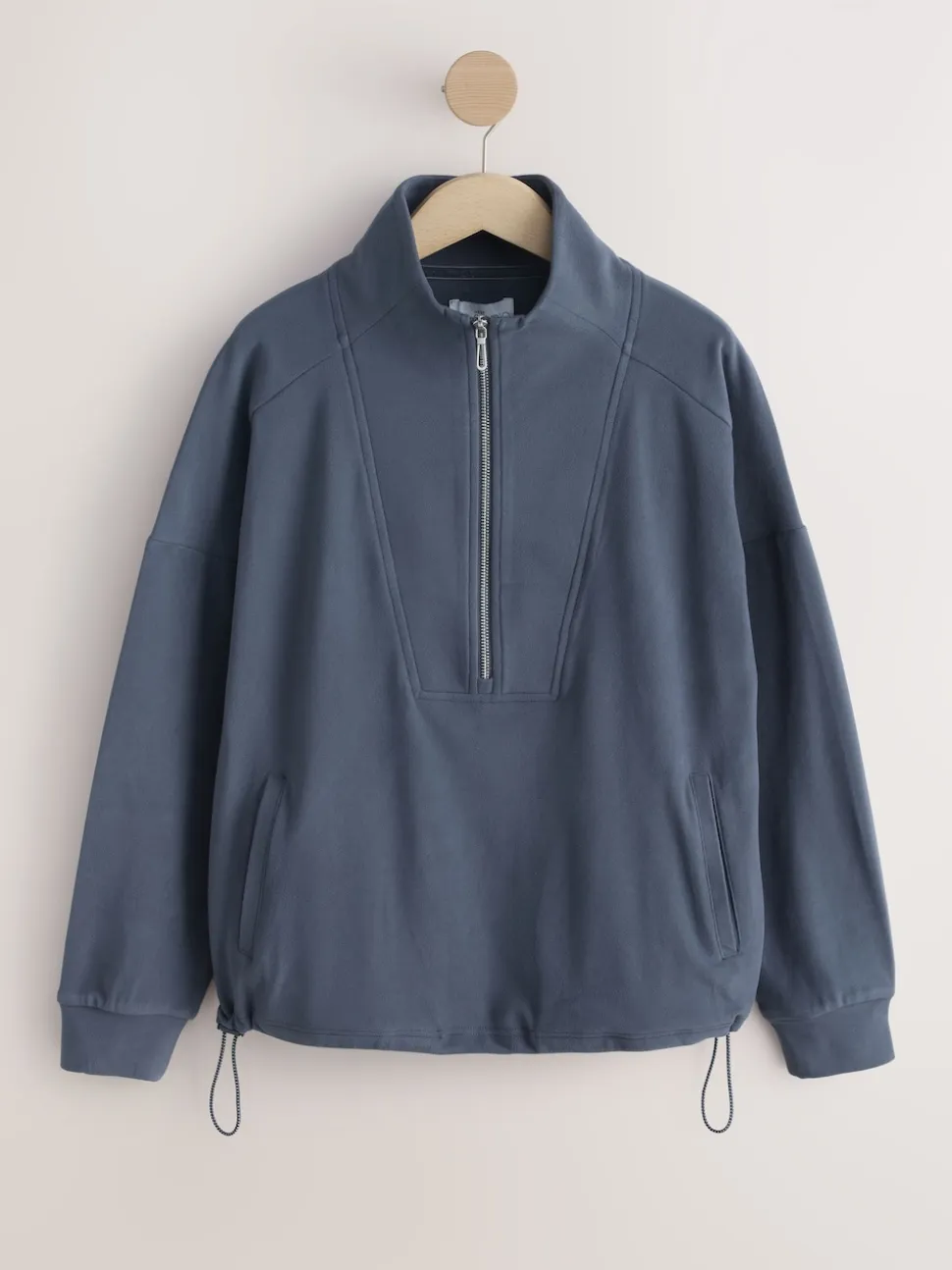 Blue Half Zip Fleece