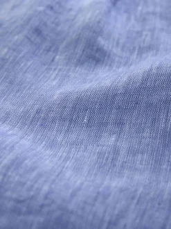 Blue N. Premium 100% Linen Shorts