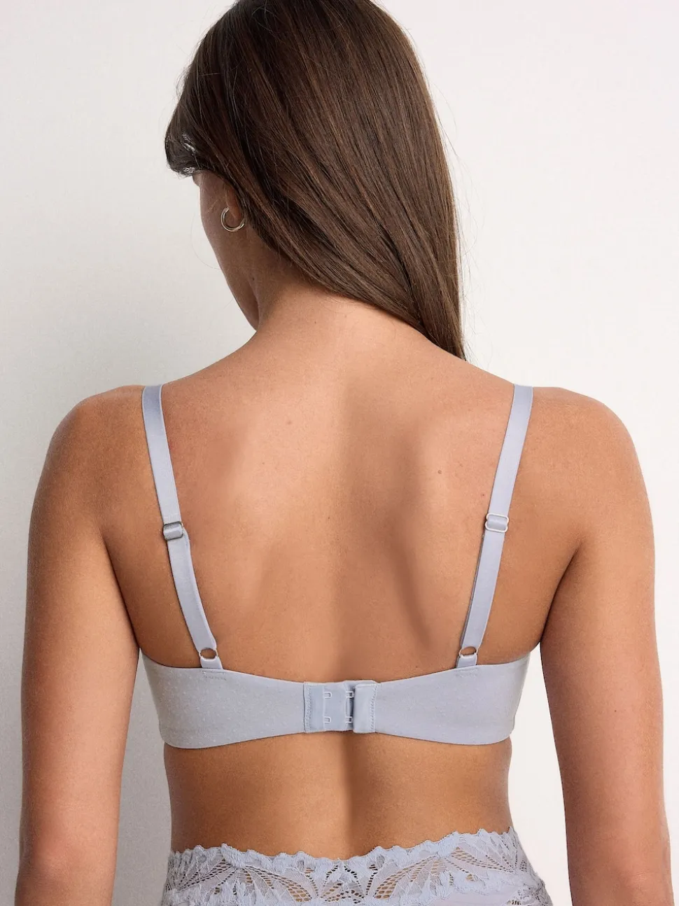 Blue Pad Non Wire Lace Ultimate Comfort Bra