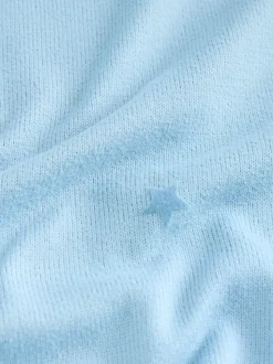 Blue Star Heart Soft Long Sleeve Pyjamas