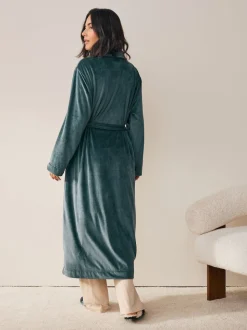 Blue Studio Cosy Ribbed Dressing Gown