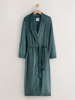 Blue Studio Cosy Ribbed Dressing Gown