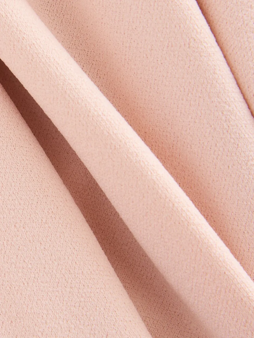Blush Pink Cape Maxi Dress