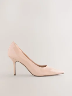 Blush Pink Standard/Wide Fit Forever Comfort® Point Toe Court Heels