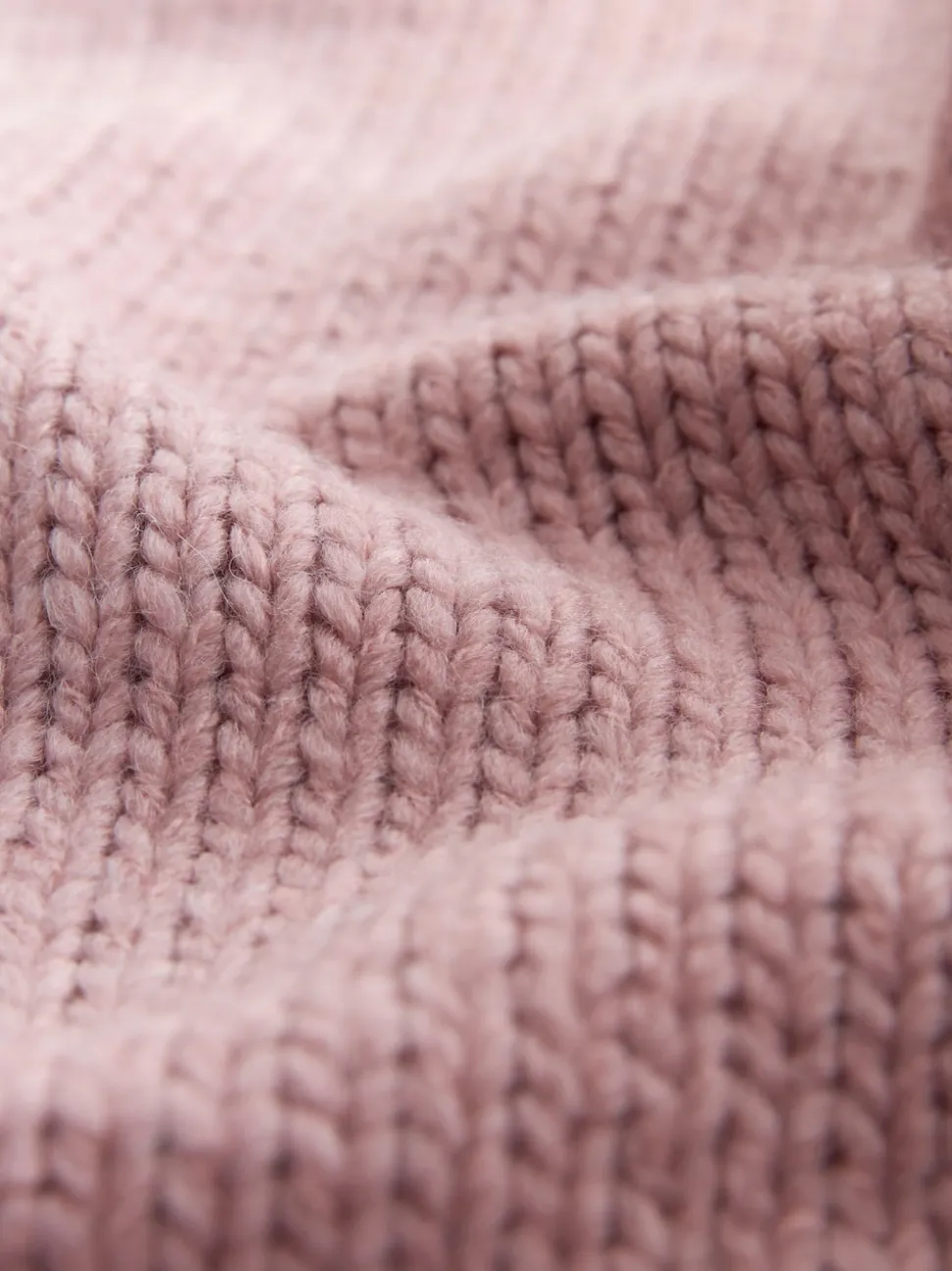 Blush Pink V-Neck Knitted Shirt Layer Look Jumper
